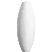 HAY Pendellampe Nelson Cigar Bubble XL, Ø 47,5 cm, weiß
