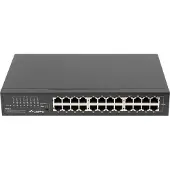 Lanberg RSGE-24, Unmanaged, Gigabit Ethernet (10/100/1000), Rack-Einbau, 1U