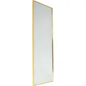 Fragix York Standspiegel - Schwarz - Metallrahmen - 120x40