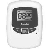 Alecto DBX-80BU Zusatz-Babyeinheit für DBX-80 bis 3000 m Reichweite Netzbetrieb