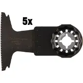 Makita Tauchsägeblatt HCS, TMA052 - 65x40 mm - 1,3 mm für Holz, 5 Stück - B-64864-5