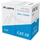 Lanberg LCU5-10CC-0305-S, 305 m, U/UTP (UTP), Grau