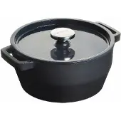 Pyrex SC4AC28/5041 Kochtopf inkl. Deckel, Gusseisen/Gussaluminium, 28 cm Durchmesser, Induktionsherd-geeignet