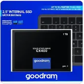 Goodram CX400 gen.2, 1,02 TB, 2.5", 550 MB/s, 6 Gbit/s