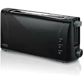 Haeger Dark Sun, 2 Scheibe(n), Schwarz, Tasten, Niveau, Drehregler, 1000 W, 220 - 240 V, 50 Hz