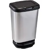 Mondex Eimer Mit Soft-close-pedal Silber Silber One Size