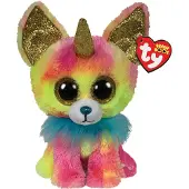 TY Beanie Boos Yips, Spielzeug-Hund, Mehrfarben, Seide, China, 92 mm, 104 mm