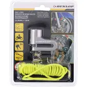 24hShop Bremsscheibenschloss mit Erinnerungskabel 2 Schlüssel - Radschloss Fahrrad/Motorrad/Roller