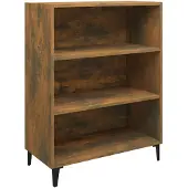 vidaXL Sideboard Räuchereiche 69,5x32,5x90 cm Holzwerkstoff