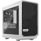 Fractal Design Meshify 2 Nano, PC, Weiß, Mini-DTX, Mini-ITX, Stahl, Gehärtetes Glas, 16,7 cm, 33,1 cm