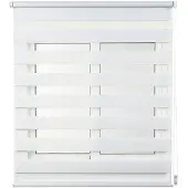 Stor Planet Estor Enrollable Stor Planet Clip&Fix Night&Day Blanco 75 x 180 cm