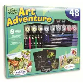 Royal Langnickel Malen nach Zahlen Set Art Adventure 48 Stücke
