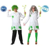 Atosa Crazy Scientific Herrenkostüm