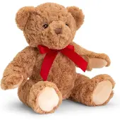 Keel Toys Teddybär eco Plüsch 25cm nachhaltiges Kuscheltier Geschenk