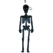 MOM Neon-skelett-silhouetten