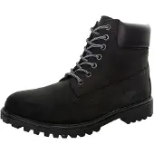Lumberjack Herren Schnürstiefeletten/ Stiefeletten RIVER Schwarz Rauleder-Synthetik-Mix Größe: 41