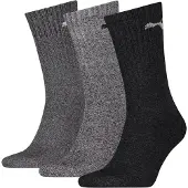 Puma "UNISEX CREW SOCK 3P" 3 Paar, mit farblichem Logo