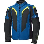Held Zelda Motorrad Textiljacke, blau/neon-gelb, L