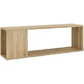 vidaXL TV-Schrank Sonoma-Eiche 100x24x32 cm Holzwerkstoff