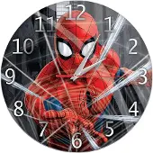 Ert Marvel Spiderman Wanduhr