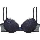Vivance Push-up-BH rundherum mit floraler Spitze, Dessous