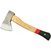 Adler Campingbeil (inkl. Lederschutz) rot/schwarz