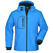 James & nicholson Winter Softshell Jacke - M - Schwarz