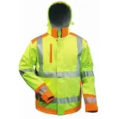 Elysee Warnschutz-Softshelljacke Melvin Gr. 3XL gelb/schwarz