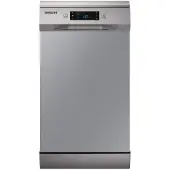 Samsung DW50R4070FS/EC, Freistehend, Single (45 cm breit), Edelstahl, Edelstahl, Tasten, LED