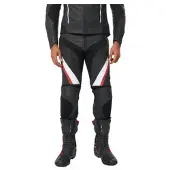 Rekurv C-10.03 Lederkombihose Herren Büffelleder schwarz, 102