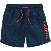Chiemsee Badeshorts "Esra", Herren, Gr. M (50), N-Gr, blau (marine, bedruckt), Polyester, bedruckt, Badehosen Badeshorts, mit Dschungelprint, Topseller
