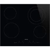 Smeg Universal SE364ETD, Schwarz, Integriert, 60 cm, Keramik, Glaskeramik, 4 Zone(n)