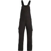 FHB Latzhose Herren Twill Eckhard 130630 28 weiß/anthrazit