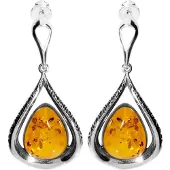 Ostsee-Schmuck "Ohrhänger Nicoletta Ohrhänger Nicoletta"