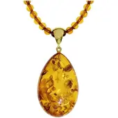 Ostsee-Schmuck Kette ohne Anhänger "- Danielle - Bernstein -" Gr. 60, braun (braun, bernsteinfarben), Halsketten, Damen, 60, Bernstein, Kette ohne Anhänger