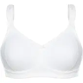 Susa 1100000002199 "Milano", Damen, Gr. 90, Cup E, beige (ivory), Obermaterial: 80% Polyamid, 17% Elasthan, 3% Baumwolle, BHs 1100000002199, Soft-Cups, Microfaser, blickdicht, elastisch