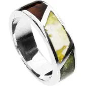 Ostsee-Schmuck 1100000002199 "Ring Byrte Ring Byrte" Gr. 62, silber (weiß, neutral), Fingerringe, Damen, 62 (19,7), Silber 925 (Sterlingsilber), 1100000002199