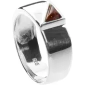 Ostsee-Schmuck Fingerring "Ring Karla Ring Karla" Gr. 54, silber (weiß, neutral), Fingerringe, Damen, 54 (17,2), Silber 925 (Sterlingsilber), Fingerring