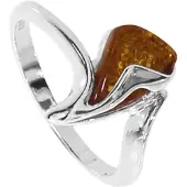 Ostsee-Schmuck Fingerring "Ring Tilde Ring Tilde" Gr. 56, silber (weiß, neutral), Fingerringe, Damen, 56 (17,8), Silber 925 (Sterlingsilber), Fingerring