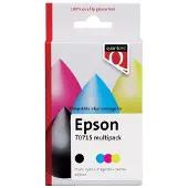 Quantore - Tintenpatronen-Alternative für T071540 Schwarz + Farbe