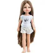 Paola Reina Friends Carol Pyjama-puppe 32 Cm Weiß Kinder Weiß One Size