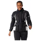 FASTWAY Touring Women 191 Textiljacke Damen schwarz, 36
