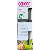 Schego PTC-Heizer Titanrohr - energieeffizienter Aquarium Heizstab - 200W