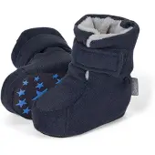 Sterntaler Baby Stiefel Fleece – Unisex Babyschuhe aus Microfleece mit rutschfes