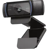 Logitech Webcam HD C920 Full HD 1080p-Auflösung, 2 Mikrofone, Brilliante 15 MP-Fotos