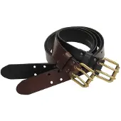 Pinewood Leather Belt 40mm black (400) 75cm
