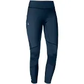 Schöffel Outdoorhose SCHÖFFEL "Tight Hestad L", Damen, Gr. 40, Normalgrößen, blau (0818, blau), Oberstoff : 78% Nylon 22% Elasthan Oberstoff Einsatz: 85% Nylon 15% Elasthan, Hosen Outdoorhose