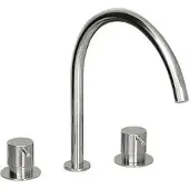 Vola Dreiloch-Zweigriffmischer KV15, chrom hochglanz, KV15-16