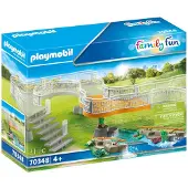 Playmobil , Erweiterungsset Erlebnis-Zoo, Family Fun, 70348