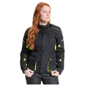 FASTWAY Touring Women 211 Textiljacke Damen schwarz, 36
